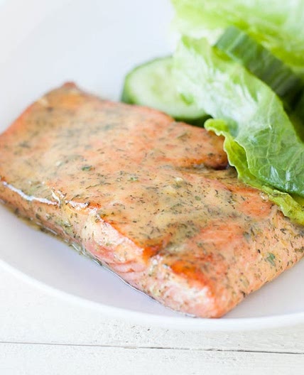 "Dillicious" Honey Mustard Salmon Fillets
