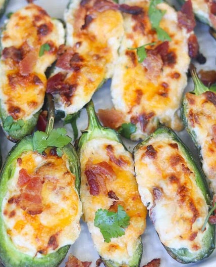 Cream Cheese Jalapeno Poppers Recipe with Bacon (Oven+Air Fryer)