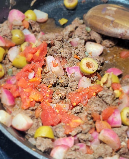 Beef Picadillo