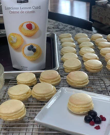 Luscious Lemon Macarons