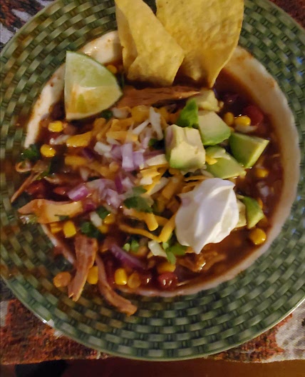 Slow-Cooker Chicken Tortilla Soup