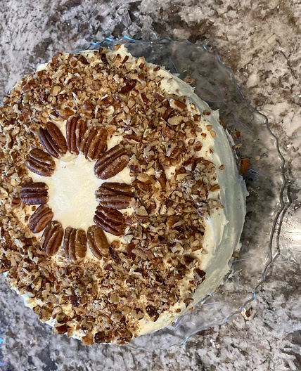 Sam's Famous Carrot Cake