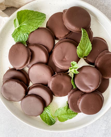 Healthy Thin Mints - Lovely Delites