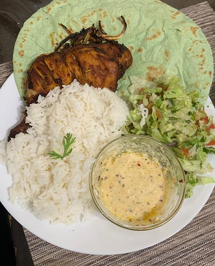 Mediterranean inspired Grilled Chicken