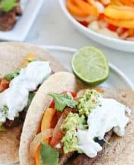 Instant Pot Easy Steak Fajitas