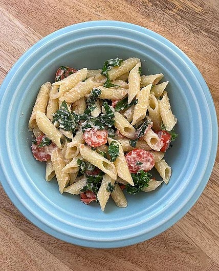 Creamy Kale Cashew Alfredo
