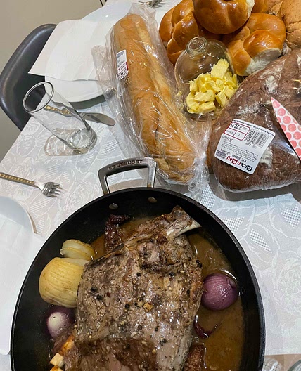Roast beef : Beef fillet with balsamic and black pepper