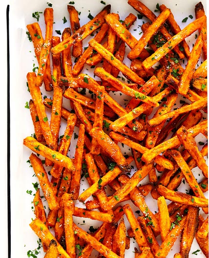 The BEST Baked Sweet Potato Fries