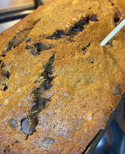 Chocolate chip banana bread