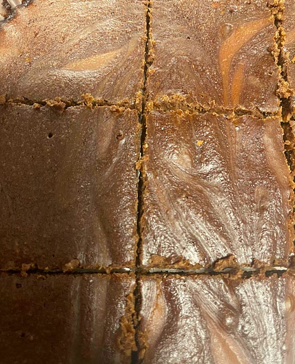 No Sugar Added Protein Peanut Butter Banana Brownies