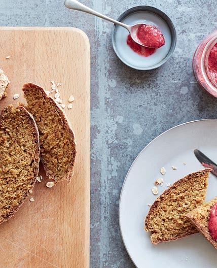 Toasted Oat Soda Bread