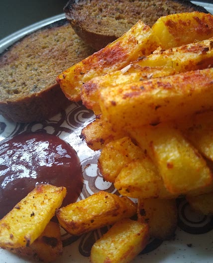 Air Fried Polenta Chips