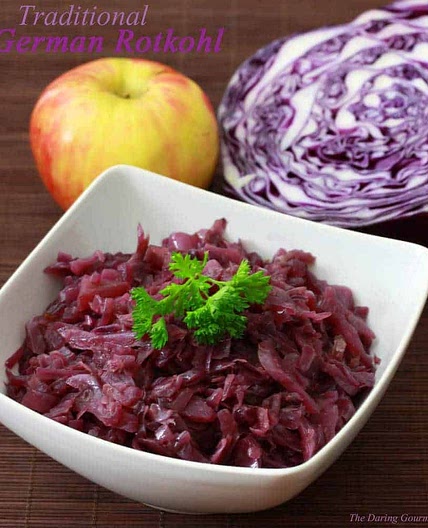 Traditional German Rotkohl (Sweet/Sour Red Cabbage)