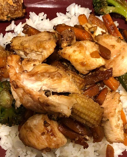 Sheet Pan Sesame Chicken & Veggies