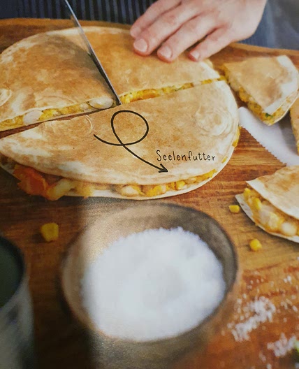Kürbis-Quesadillas