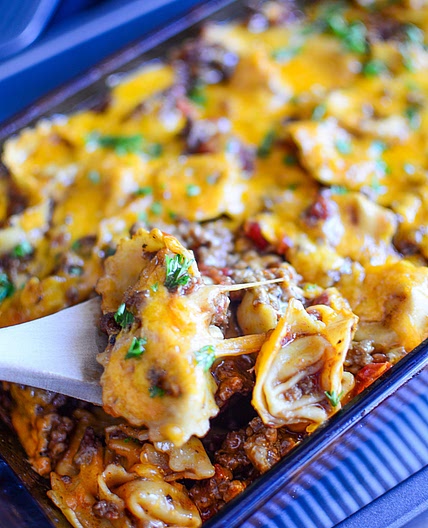 Instant Pot Taco Tortellini Casserole