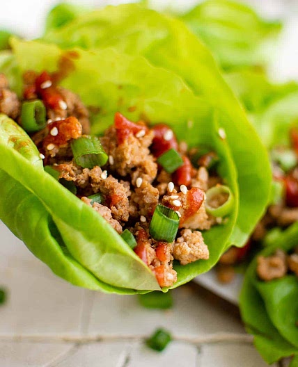AsianLettuce Wraps