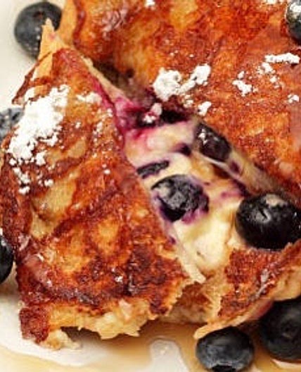 EASY! Cream Cheese Stuffed French Toast