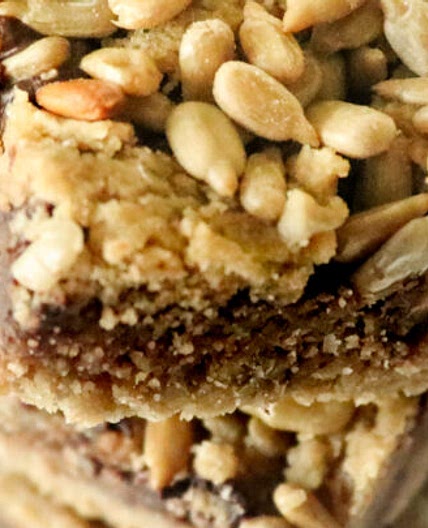 Keto Suntella Stuffed Cookie Bars