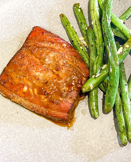 Marinated Air Fryer Salmon