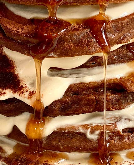 Tiramisu Pancakes