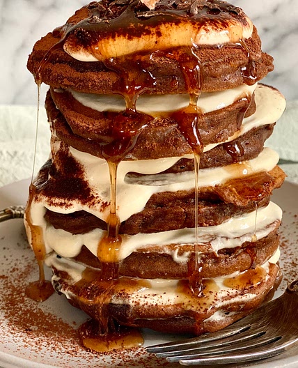 Tiramisu Pancakes