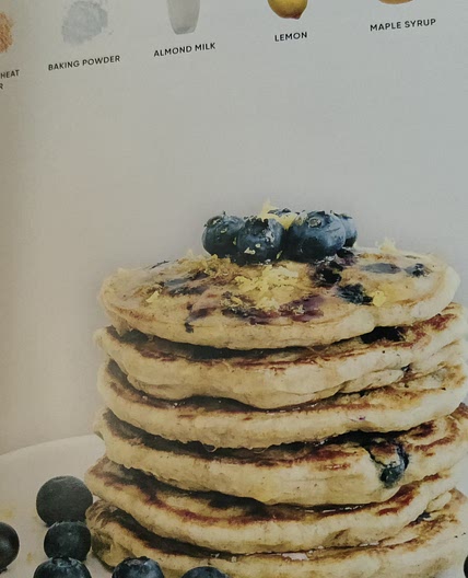 Blueberry Lemon Pancakes pg. 48