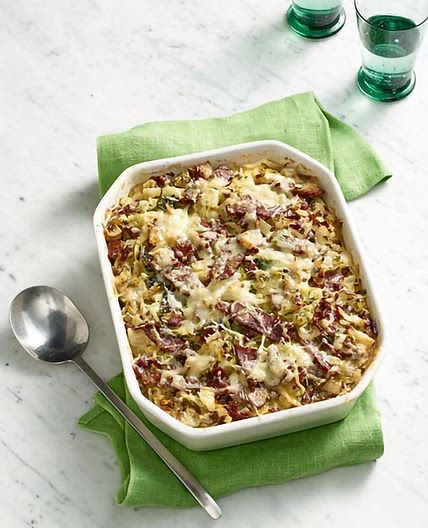 Baked Corned Beef and Cabbage Hash