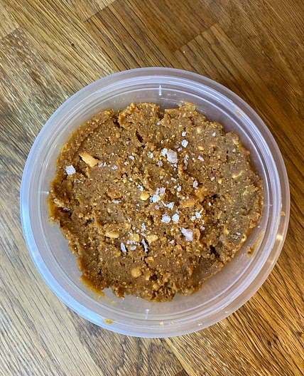 Homemade cashew butter 