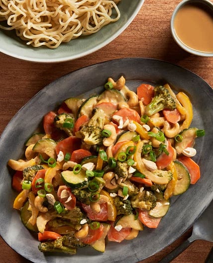 Vegan Cashew Sauté