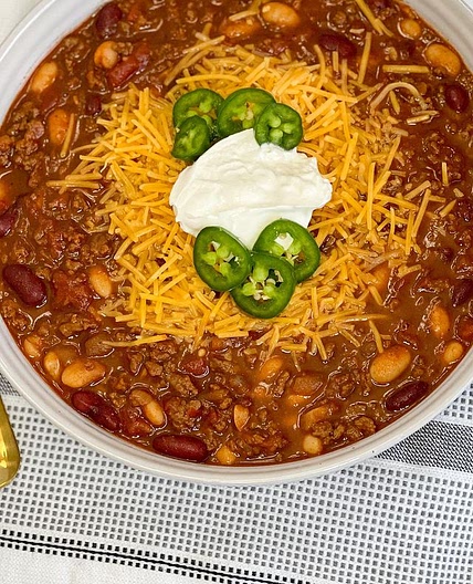 Delicious homemade Chili