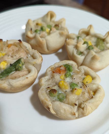 Freezer-Friendly Mini Chicken Pot Pies