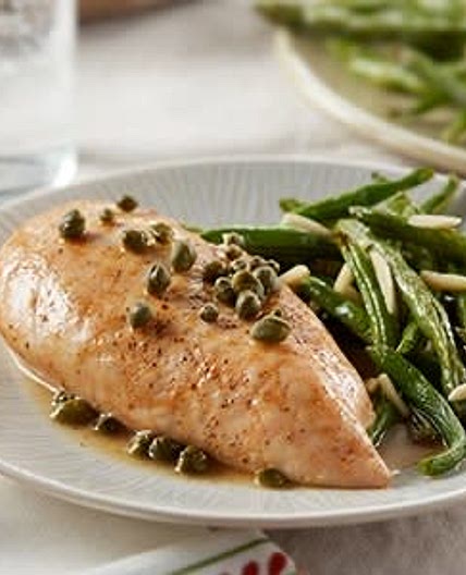 Sheet Pan Chicken Piccata