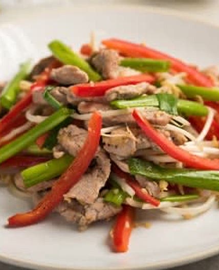 Stir-fried Pork Tenderloin