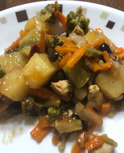 Chicken Pineapple Stir- Fry 