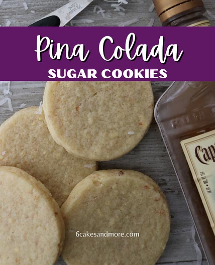 Pina Colada Sugar Cookies