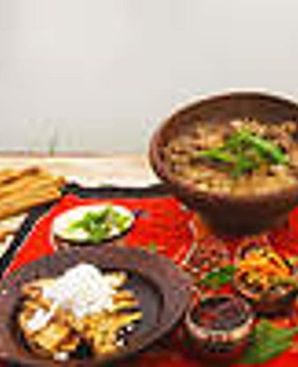 Tea country pork curry