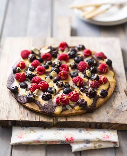 Dessert pizzas (Jo Whitton)
