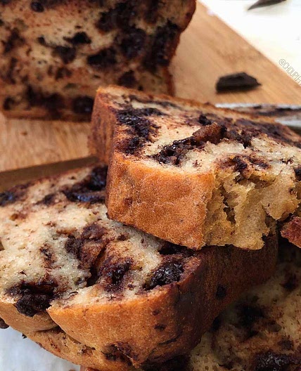Gâteau au éclats de chocolat sans sucres ajoutés
