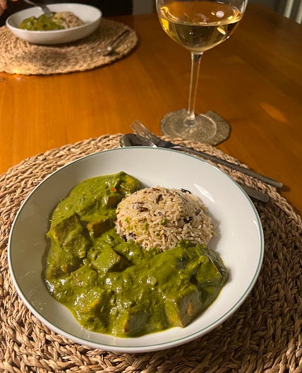 Authentic Saag Paneer