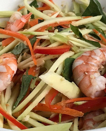 Groene mangosalade - iets lekkers uit Vietnam