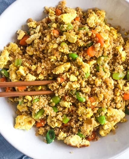 High Protein Vegan Fried "Rice"