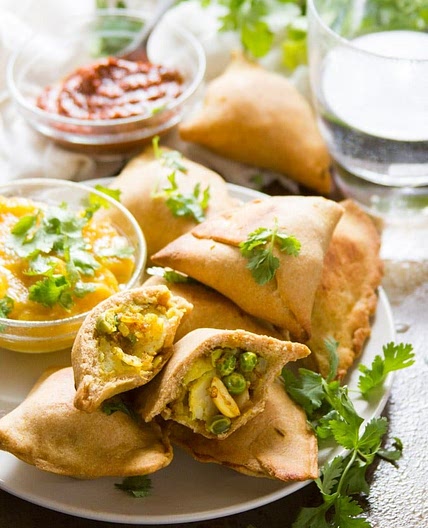 Baked Vegan Samosas