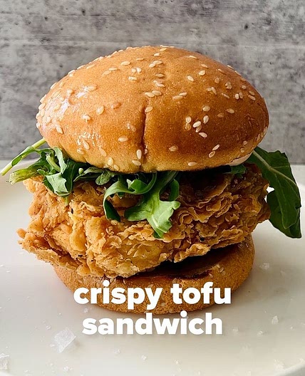 Crispy Tofu Sandwich