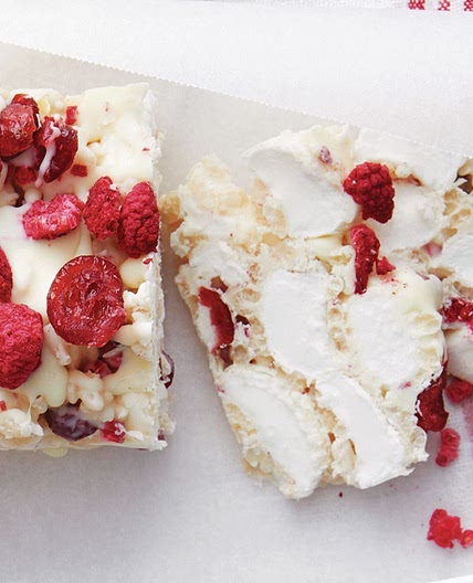 White Christmas rocky road recipe