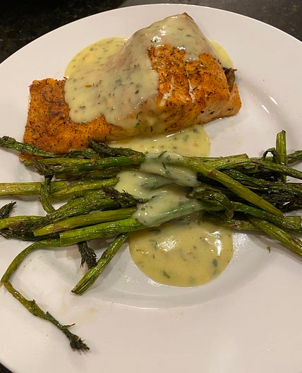 Air Fryer Salmon