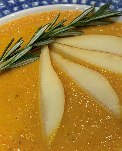 Carrot and Pear Soup