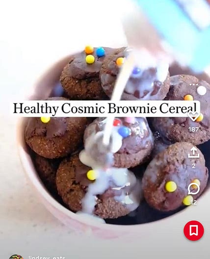 Healthy Cosmic Brownie Cereal