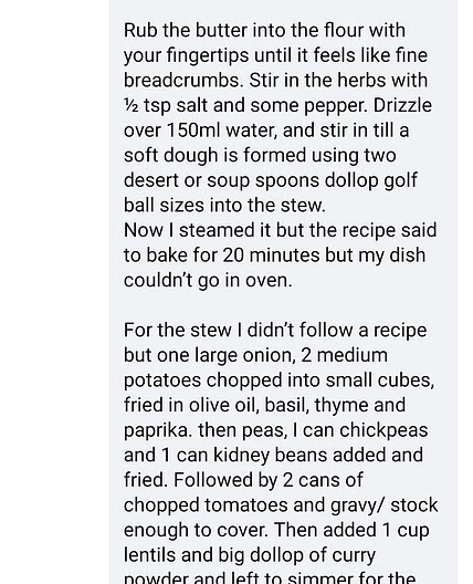 Herby Dumplings