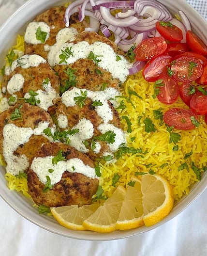 Chicken kofta patties
